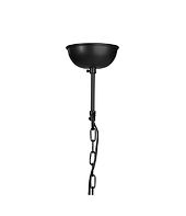 Slim city ceiling lamp, matt black