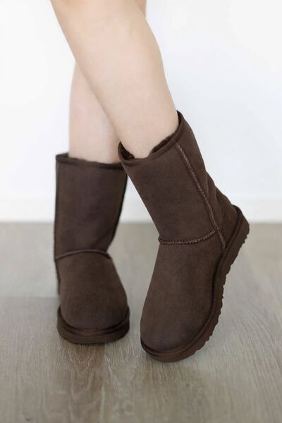 Classic short II, dusted cocoa