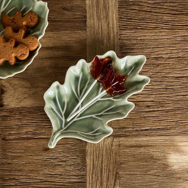 Autumn leaf plate S