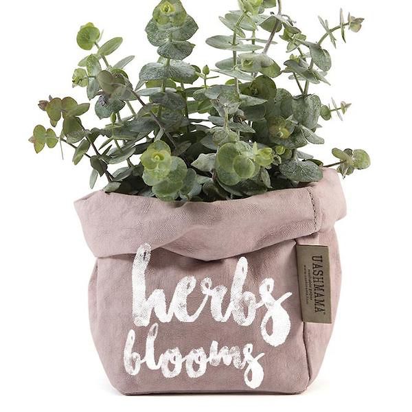 Uashmama paperipussi S, vaaleanpunainen