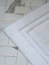 Lugano bathrug 50x80, white