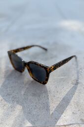 Sunglasses, leoprint black