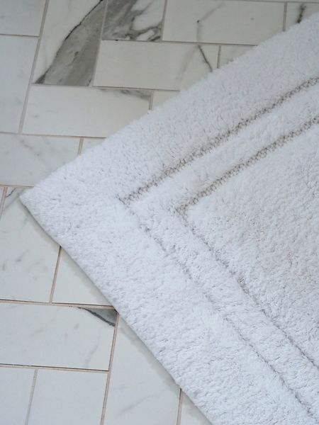 Lugano bathrug 50x80, white