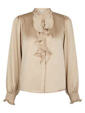 Zamola blouse, dark sand