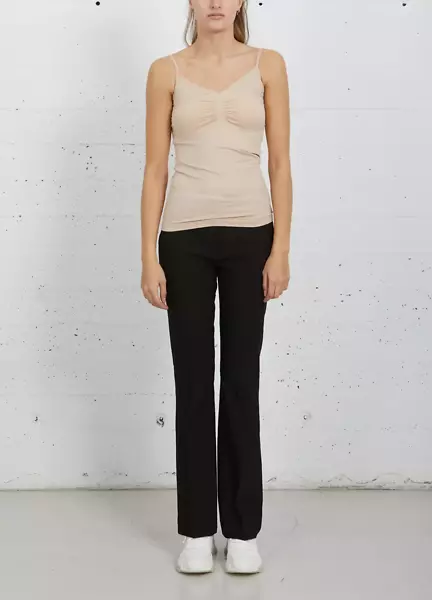 Seamless camisole, nude
