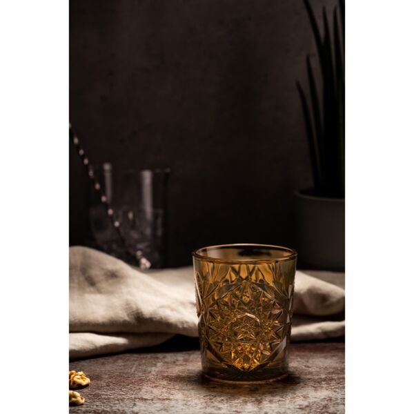 Hobstar double old fashioned, okra