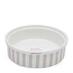 Bone appetit dog bowl flax L