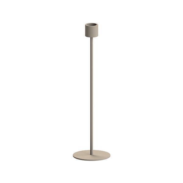 Candlestick 29cm, sand