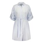 Meghan dress stripe, light blue