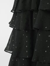 Marli glitz dress, black