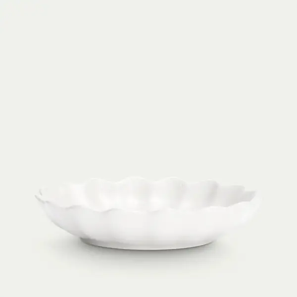Oyster bowl 24cm, white