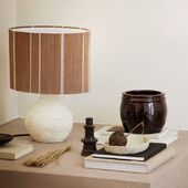 Ceramic pot, brown | kaksi kokoa