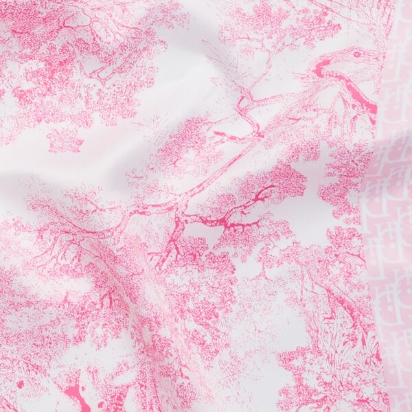Finja scarf, tree print pink