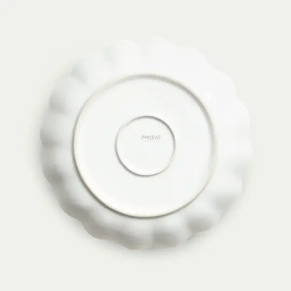 Oyster bowl 24cm, white