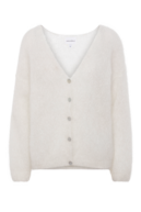 Cornelia mohair cardigan, white