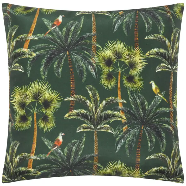Palms outdoor cushion 43x43, forest