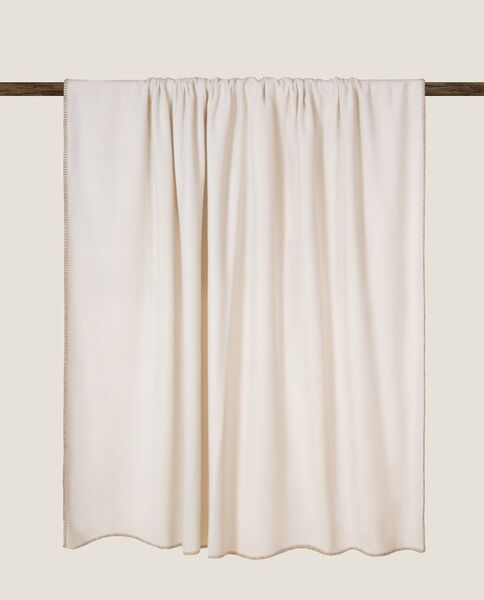 Soft bamboo throw 160x200, snow