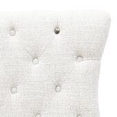 Balmoral dining chair, brown leg/antique white