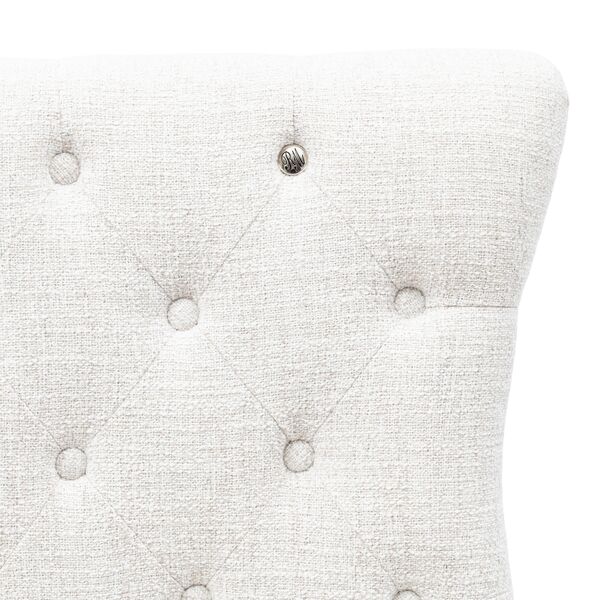 Balmoral dining chair, brown leg/antique white