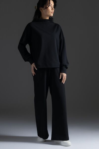 Lounge by luin blouse, black