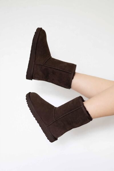 Classic short II, dusted cocoa