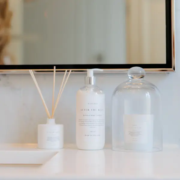 Scented candle 150g, after the rain