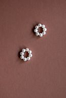 Add-on hoop with pearls