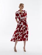 Vivien 2 mekko, valkoinen ruusu