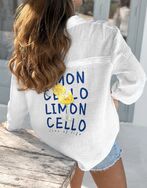 Limoncello shirt, blanc