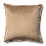 Velvet pillow cover 50x50, praline