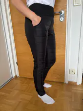 Frost and Flame padded trousers, black