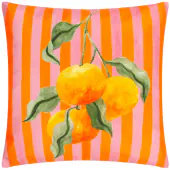 Oranges outdoor cushion 43x43, orange