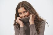 Mila rollneck pullover, atmos melange