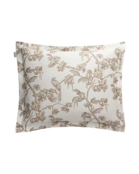 Tree print pillowcase 50x60, taupe beige