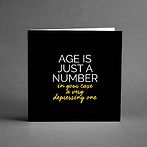 GRANDE AGE IS JUST A NUMBER kortti
