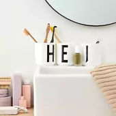 Personal porcelain cup, white