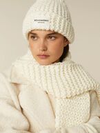 Ava hat, off white