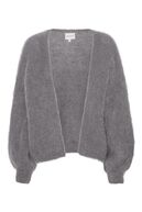 Lee short cardigan, graphite
