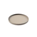 Tray circle 30cm, sand
