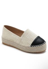 Espadrillo linen, beige