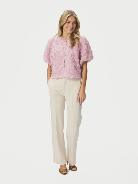 Aisa flower blouse, rose