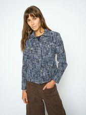 Fione leoni jacket, salute navy