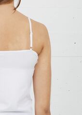 Seamless camisole, white