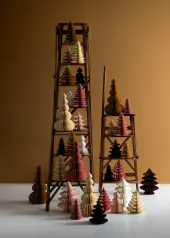 Honeycomb tree wispwood 18cm, aubergine