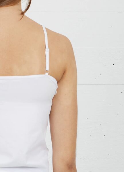 Seamless camisole, white