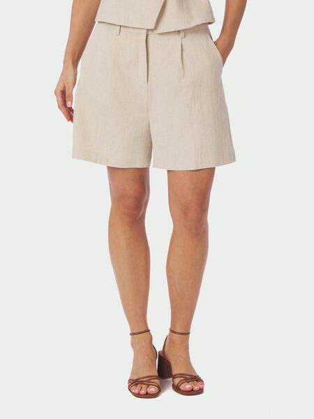 Sega ramie shorts, Natural