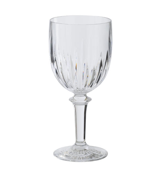 Wine glass acrylic, transparent