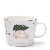 Driving home for Christmas mug