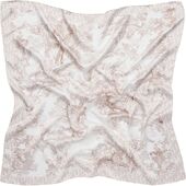 Finja scarf, tree print taupe