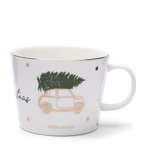 Driving home for Christmas mug